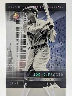 2004 Upper Deck SPx Joe DiMaggio #107 纽约洋基队 — 第 1/2 张图片