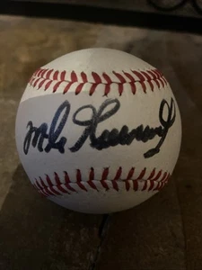 MIKE GREENWELL SIGNED AUTOGRAPHED Baseball Red Sox Legend - Picture 1 of 2