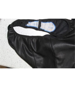 GUESS Womens Faux Leather Bodysuit Jumpsuit, black, XS - Picture 1 of 2