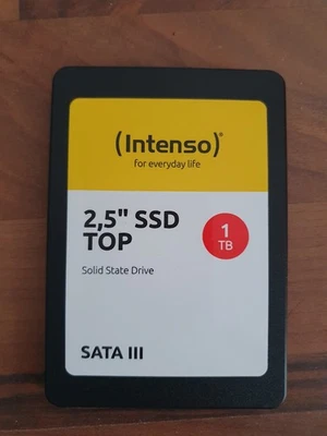 Internal SSD Hard Drive Intenso Top Performance 1TB - 2.5 inch SATA - Image 1 of 3