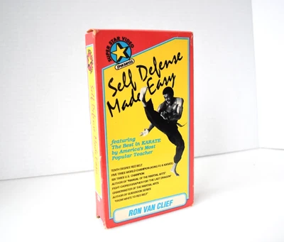 Self Defense Made Easy Ron Van Clief Century Film 1989 - Image 1 of 4