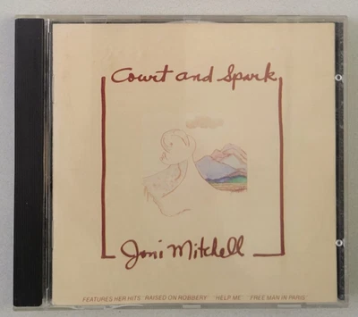 Joni Mitchell Court & Spark CD Asylum 1001-2 EUR 253 002 West Germany Target - Image 1 of 3