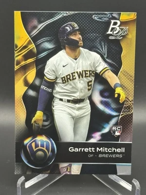 2023 Bowman Platinum - Garrett Mitchell #43 (RC) - Image 1 of 2