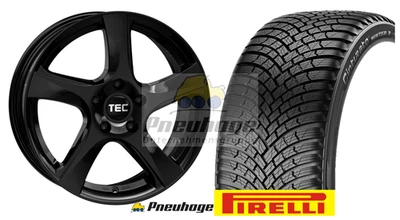 Winterräder Skoda Octavia IV (NX) 16" Alu TEC AS-5 Pirelli Winterreifen Räder ✅ - Bild 1 von 4