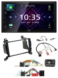 JVC DAB 2DIN Lenkrad Bluetooth USB Autoradio für Hyundai Santa Fe 2010-2012 - Bild 1 von 12