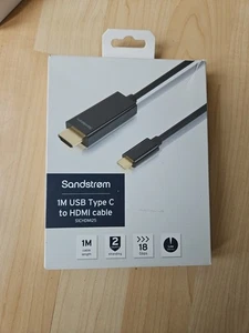 USB C to HDMI Cable 4K@60HZ Type C to Hdmi-Compatible HDTV Cable for Convert - Picture 1 of 2