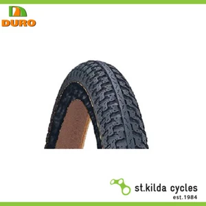 Duro Bicycle Tyre - 26 X 1.75 - Black Centre Ridge - Pair-4805 - Picture 1 of 1