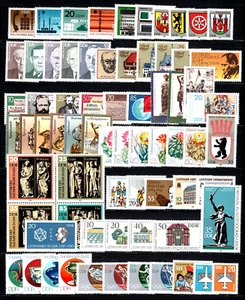 GERMANY: DDR/GDR, Sc#2313/C10, 1983 Collection: 70+ Stamps & 7 Sheets MNH OG - Picture 1 of 4