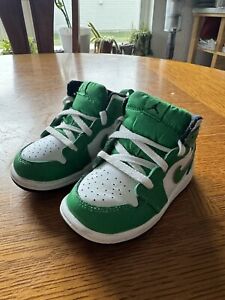 Toddler Air Jordan 1 Mid - Lucky Green 6C 