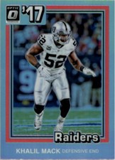 2017 Donruss Optic Football Card Pick (Inserts)