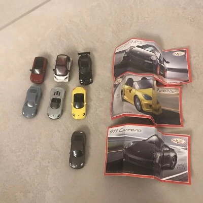 Lotto 7 Auto Kinder Sorpresa. Smart For Two, Mini Cooper, Porsche Carrera Ecc.. - Immagine 1 di 4