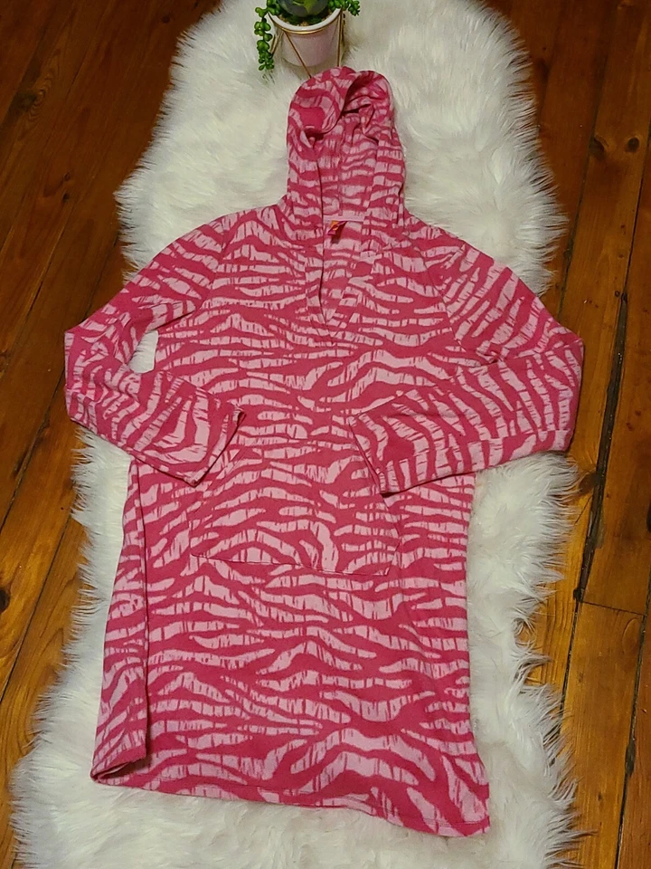 Pijama Jenni by Jennifer Moore rosa estampado de cebra ropa de dormir ~ talla pequeña  Foto 1 de 4