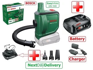 BOSCH EasyInflate 18V-500 Cordless AIR PUMP KIT - 0603947270 4053423242942 - ZTH - Picture 1 of 8