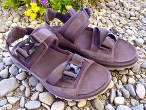 Ecco Exowrap Sport Sandals Taupe Phorene Hiking Outdoor - US 12 EU 46 - Picture 1 of 6