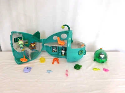 Submarino de lujo OCTONAUTS GUP A Midnight Zone y figuras y criaturas + Gup E Foto 1 de 4