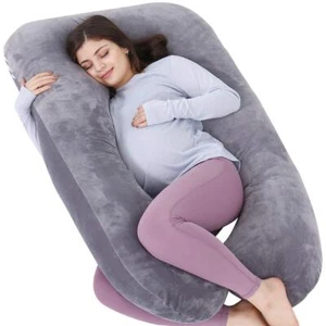 Pregnancy Pillow, U Shaped Full Body Pillow, Nursing, Support and Maternity P... - Picture 1 of 7