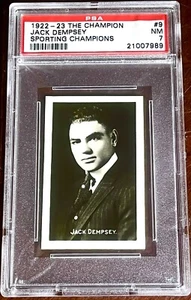 1922 Sporting Champions Jack Dempsey The Champion ROOKIE PSA 7 boxing card RC !! - Picture 1 of 6