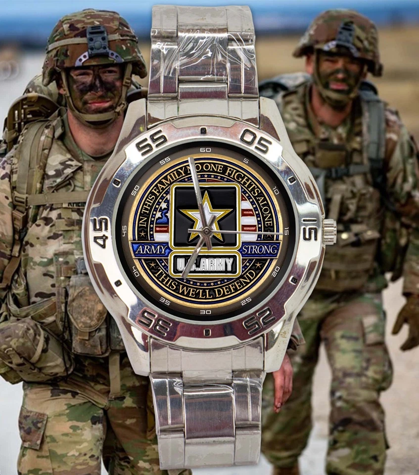 Venta 2025 WR U.S. Army Ranger Army suvenir Brigade Casual Robo Watch! Foto 1 de 1