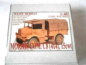 MORRIS COM. C8 (4X4) 15cwt Wespe Models 1:48 SCALE - resin kit 48069 - Picture 1 of 1