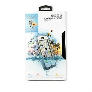 Lifeproof Nuud Waterproof Case for iPhone 5c Genuine White Grey Clr New 2002-02 - Picture 1 of 2
