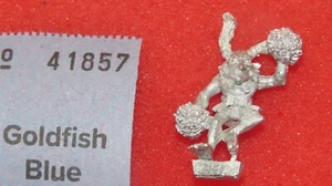 Games Workshop BloodBowl Goblin Cheerleader Orcs Goblins Metal Blood Bowl 1988 - Picture 1 of 2