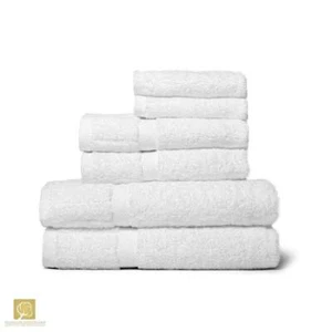 6 Piece Towel Set 100% Certified Egyptian Cotton Hotel Spa Quality 700 GSM Super - Picture 1 of 7