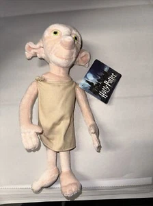 Harry Potter The Noble Collection Dobby Plush 12" Poseable Legs New With Tags - Picture 1 of 3