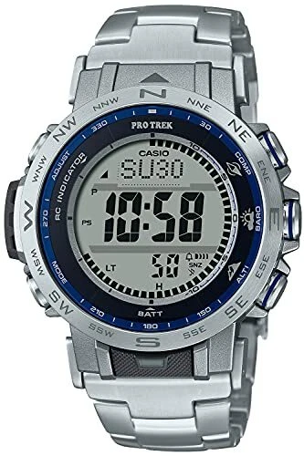 Casio Pro Trek PRW-31YT-7JF Solare Atomic Radio Titanio Band Digitale Uomo Watch - Immagine 1 di 1