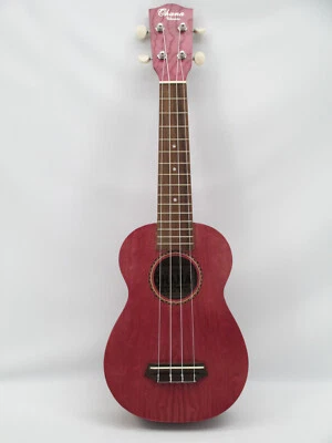 Ohana SK-15WPL Laminate Series SK-15W Purple Colored Soprano Ukulele - Image 1 of 4