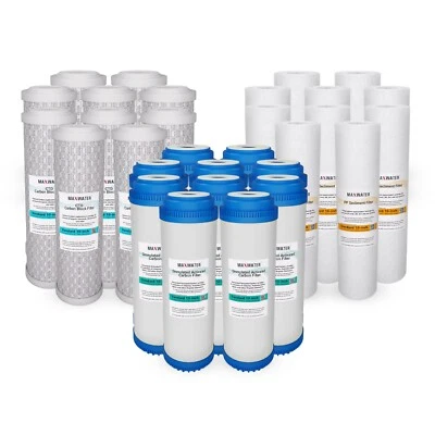 Whole House Replacement Filters Coconut Shell Carbon Inline Sediment and GAC - Image 1 of 4