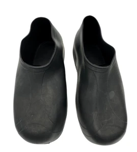 Tingley Mens Work Rubber Overshoes Size XL Black Waterproof Slip On Stretch - Bild 1 von 11