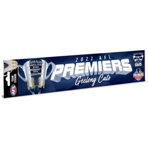 Geelong Cats Grand Final Premiership Scores Trophy 2022 Bumper Sticker - Picture 1 of 1