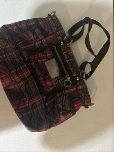 Coach Women's Plaid Bag Handbag/Shoulder Purse - Picture 1 of 12