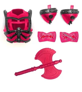 PREVENTA Armadura de Batalla Personalizada y Hacha Rosa Repro Set COMPATIBLE con NUEVO Eternia Faker - Imagen 1 de 2