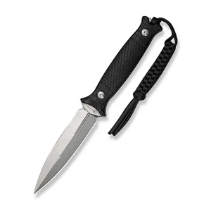Civivi Knives Perfrico Fixed Blade C23026-1 Black G10 14C28N Knife - Picture 1 of 6
