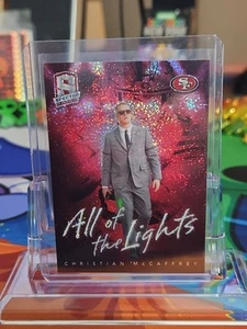 Christian McCaffrey All Of The Lights - 2024 Panini Spectra Case Hit AOL-CMY - Bild 1 von 4