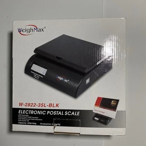 Weighmax Digital Postal Scale Model W-2822-75L Battery Operated No AC Adapter - Picture 1 of 7