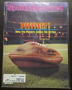 Sports Illustrated September 27, 1982 NFL Players Strike - Picture 1 of 2