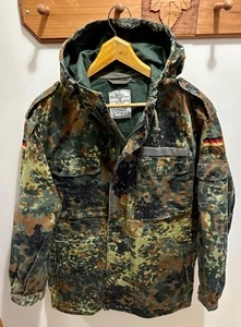 German Army Bundeswehr Flecktarn Parka , No Liner - Large Regular - 1996 - Bild 1 von 5