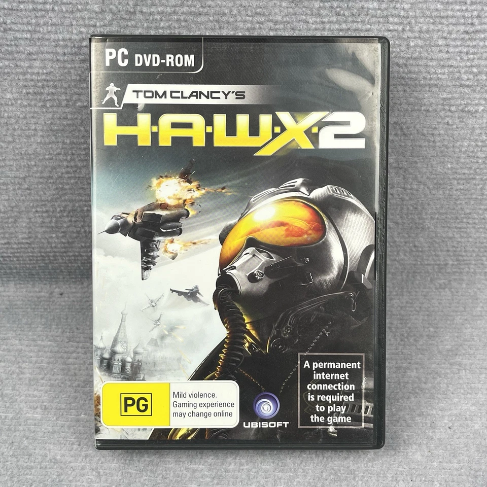 Tom Clancy’s HAWX 2 PC DVD-ROM Ubisoft Flight Combat Simulator Complete - Image 1 of 4