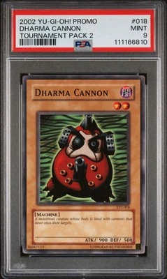 2002 Yu-Gi-Oh! Dharma Cannon Tournament Pack 2 TP2 Common PSA 9 - Image 1 of 2