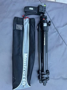 Manfrotto 3001BPRO Tripod w/ 322RC2 Grip Head, Italy - Picture 1 of 10