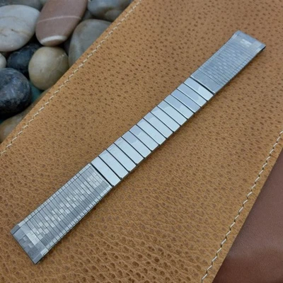 Correa de reloj vintage de 17 mm Duchess EE. UU. expansión de acero inoxidable nos años 60 Foto 1 de 4