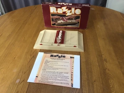 VINTAGE 1981 RAZZLE RACE FOR THE WORD GAME COMPLETE PARKER BROS #112 USA MADE - Image 1 of 4