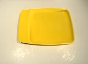 Franciscan Tempo El Patio Yellow Condiment Tray - Picture 1 of 3