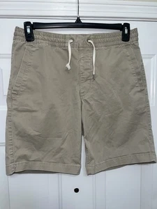 Polo Ralph Lauren Shorts Mens S Khaki Classic Fit Elastic Waist Drawstring Pony - Picture 1 of 6