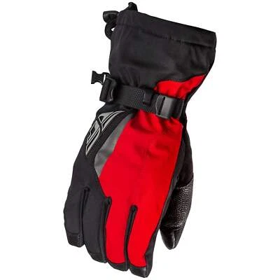 Guantes de moto de nieve Fly Racing Title Gauntlet - negros/rojos - 371-0603 Foto 1 de 4