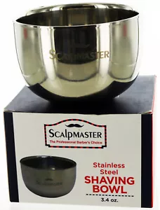 Scalpmaster Edelstahl Rasierschale. 3.4oz - Bild 1 von 1