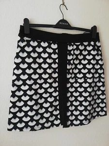 Ladies Mini Skirt Size 14 Wallis Pockets Zip & Button Fastening Polyester Summer - Picture 1 of 22
