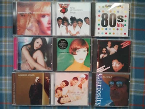 KONVOLUT 9 X VERSCHIEDENE KÜNSTLER - ACHTZIGER (80ER) MUSIK-CDS - KOSTENLOSER UK-VERSAND - LOT U - Bild 1 von 6